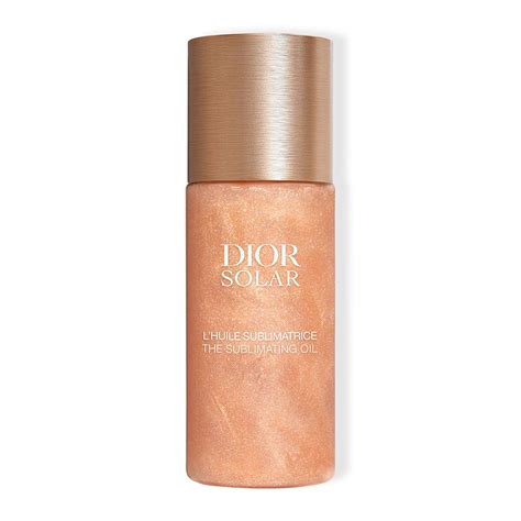 huile sublimatrice dior|dior solar the sublimating oil.